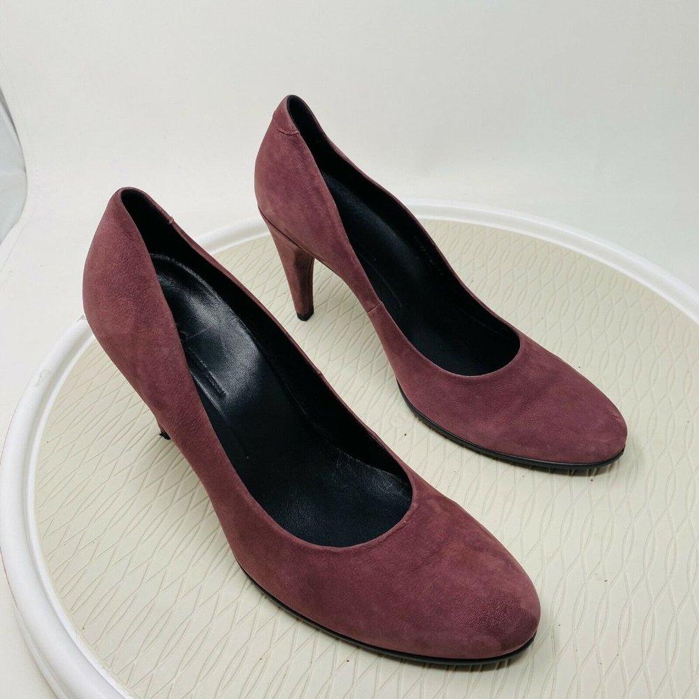 Ecco Women’s Heels EU 40 US 9 Shape 75 Comfort Pumps Bordeaux Purple Wine Shoes